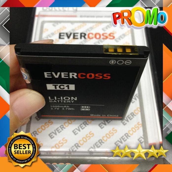 BATERAI EVERCOSS TC1 1000MAH ORIGINAL OEM