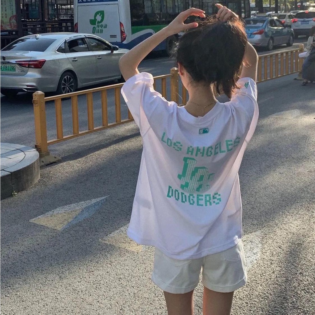 Overtee NY Yankees Pastel Series // Tshirt Oversize Wanita Lengan Pendek - 100% Import