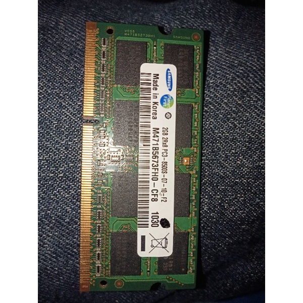 ram laptop DDR3 2GB 2Rx8 -8500S (second)