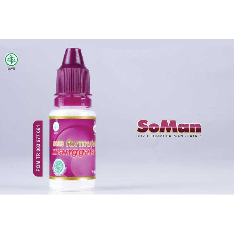 SOMAN 1 (SOZO FORMULA MANGGATA) 15 ML - ED 11/2024