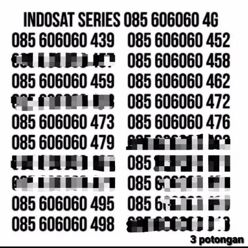 Obral im3 cantik tripel ababab rapi