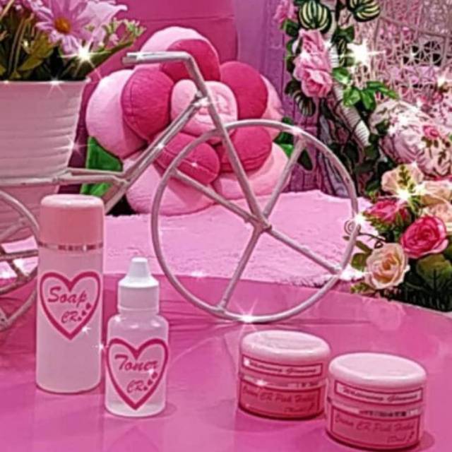 

Cream CR Pink Herbal Crystal