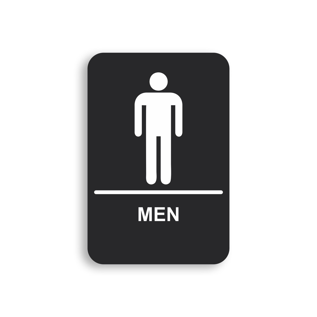 Papan Tanda Toilet Dekorasi Sign Toilet Men Toilet Women Penanda