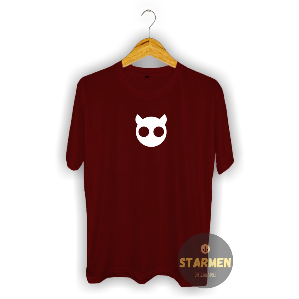 Kaos Distro Pria T-Shirt Motif Kata Kata DEVIL BIG