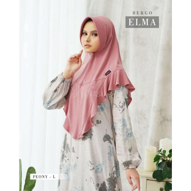 (Diskon 20%) Bergo Elma by Alfasa Hijab