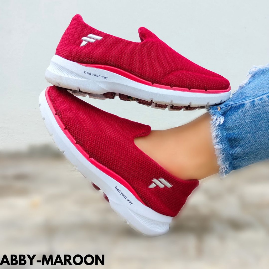 SEPATU SNEAKERS WANITA PRAKTIS FINDME NYAMAN DIPAKAI ALL OCCATION  BAHAN BREATHABLE MESH IMPORT ABBY