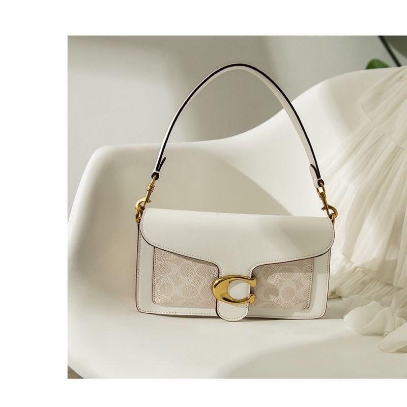 COACH TABBY SHOULDER BAG 26 IN SIGNATURE CANVAS (91215 WHITE)