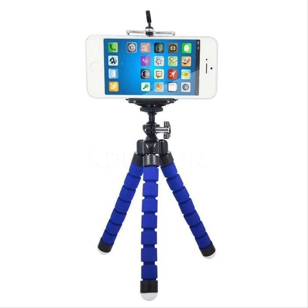 Mini Tripod Spider Spiderman Flexibel Camera Universal With Free Holder U for Handphone HP