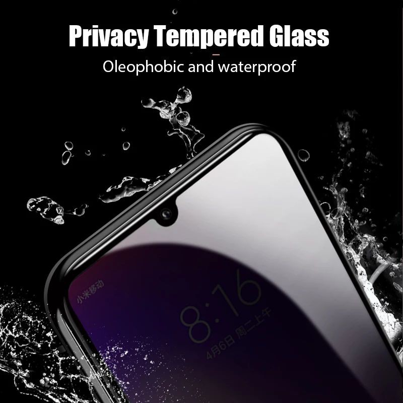 2IN1 - Tempered Glass Spy Privacy Realme C11.C12 TG Anti Gores Full Layar Kamera Screen Protector