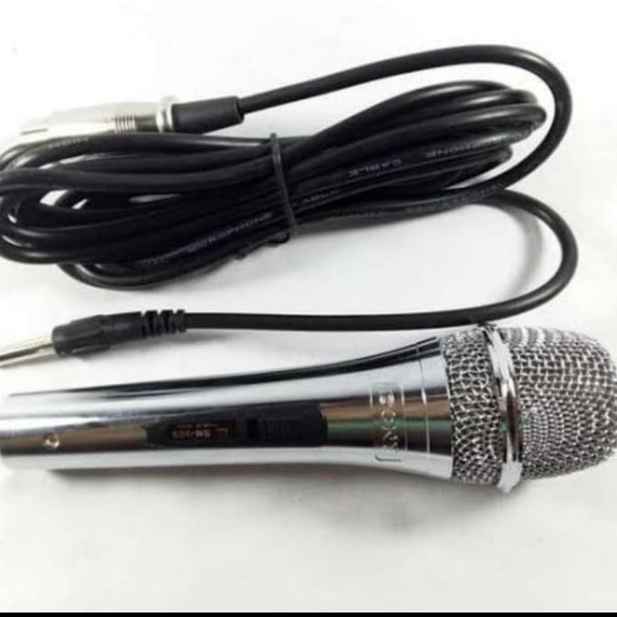 Mic Microphone Kabel Sony Sn 909 / Sn909 Legend Vocal Dynamic New