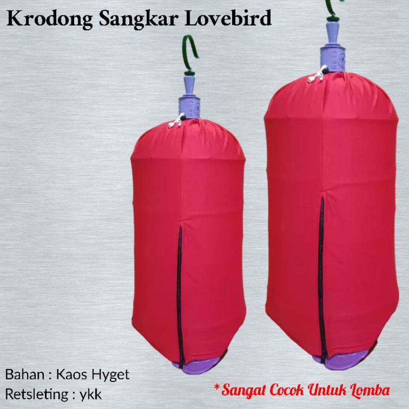 Krodong Lovebird/Krodong Lomba/Bahan Kaos Tebal
