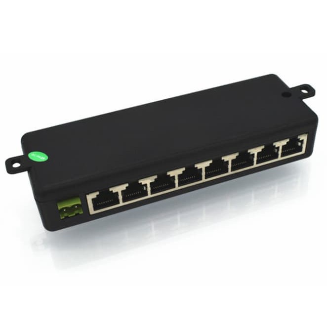 Passive 8 Port POE Injector / Pasif POE IP CCTV Camera VOIP Router