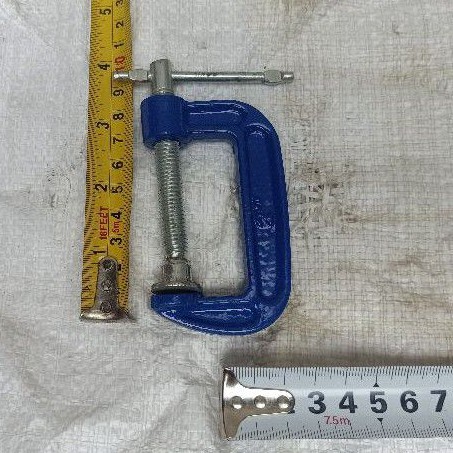 catok klem c 2 inchi klam c clem c catok jepit catok paron