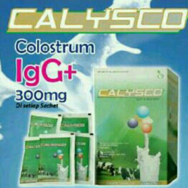 Susu Colostrum Calysco eceran sashet 5 atau 10