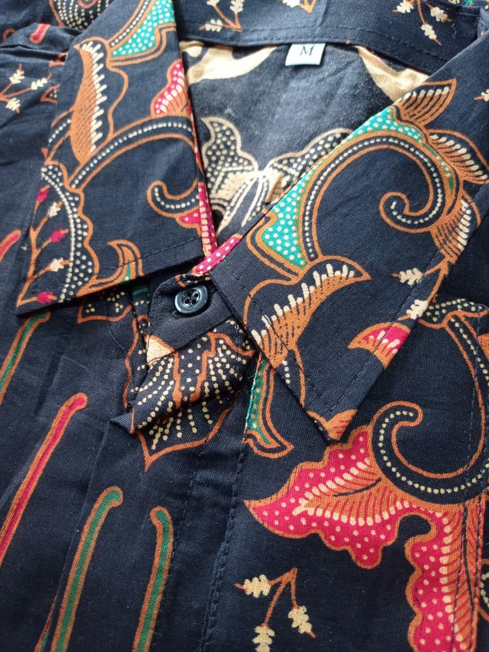 Agrapana Baju Batik Pria Lengan Panjang Batik Premium Kemeja Batik Pria Lengan Panjang Modern Rajata