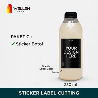 Jual WELLEN PRINT - Paket Cetak Sticker Label Untuk Branding Kemasan ...