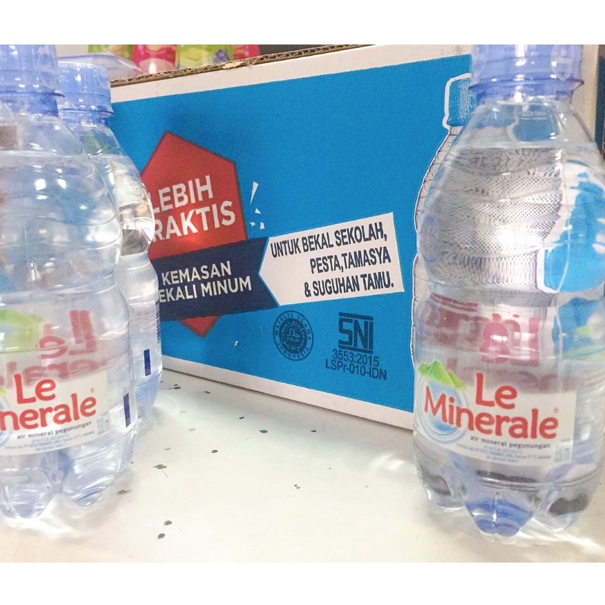 

Le Minerale 330 ml |Air Mineral Praktis - Pilih Varian Botol atau Dus