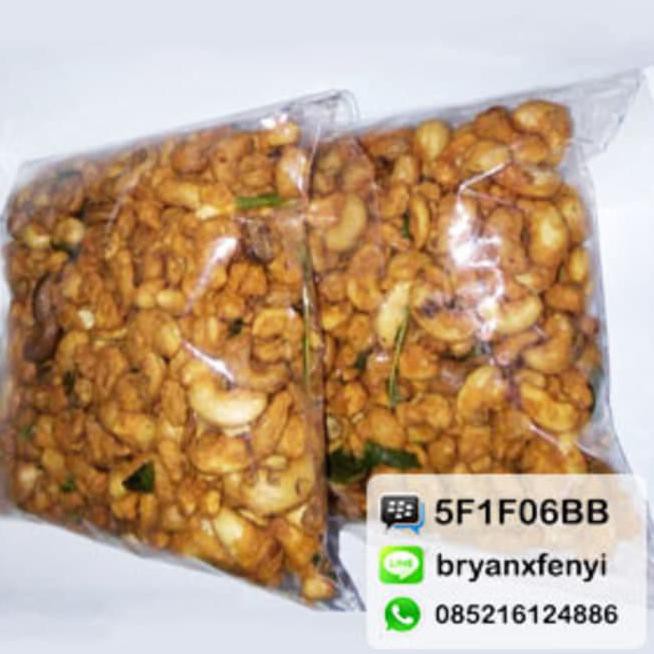 

7n8m kacang mede thailand mete pedas 250 gram 1/4 kg pzvh