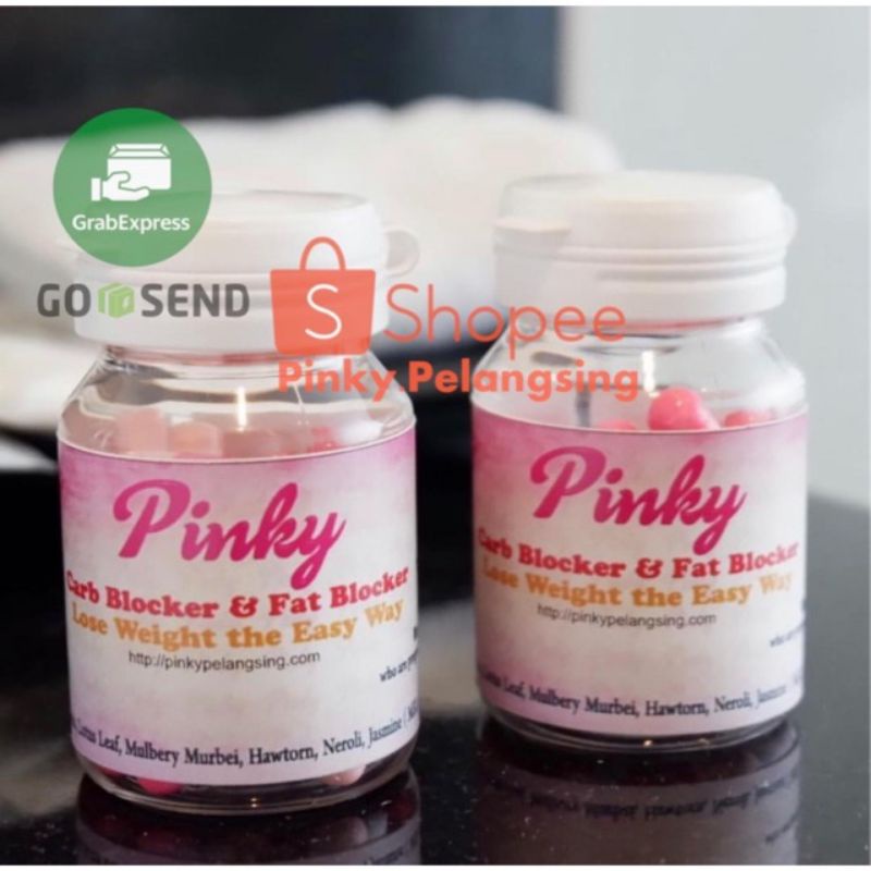 Pelangsing Pinky Obat Diet Slim Fast Herbal Kapsul Pink Slimming Queen Slim