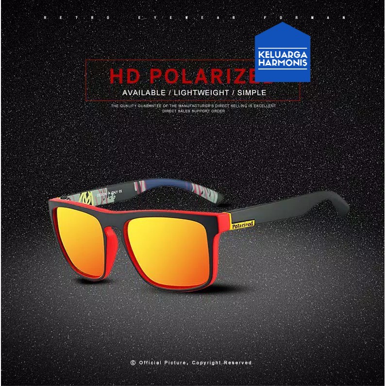 Kacamata Polarized Pria Aviation Driving Laki-laki Kacamata Anti Silau Matahari UV400