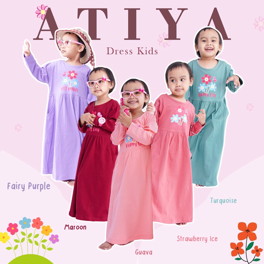 GAMIS ANAK / ATIYA DRESS KIDS BY ATTIN