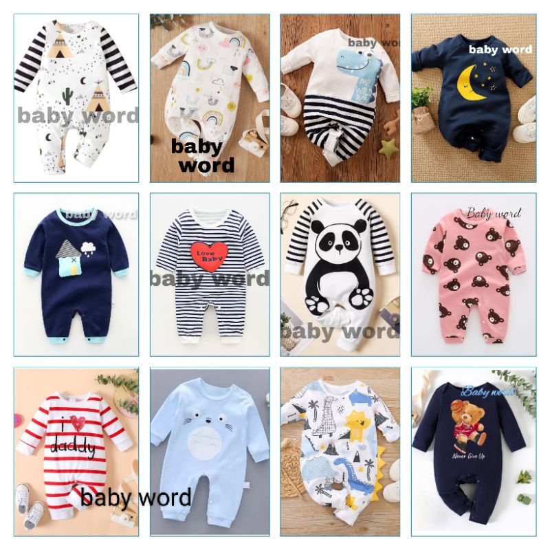 Sleepsuit bayi/ Romper panjang Baby