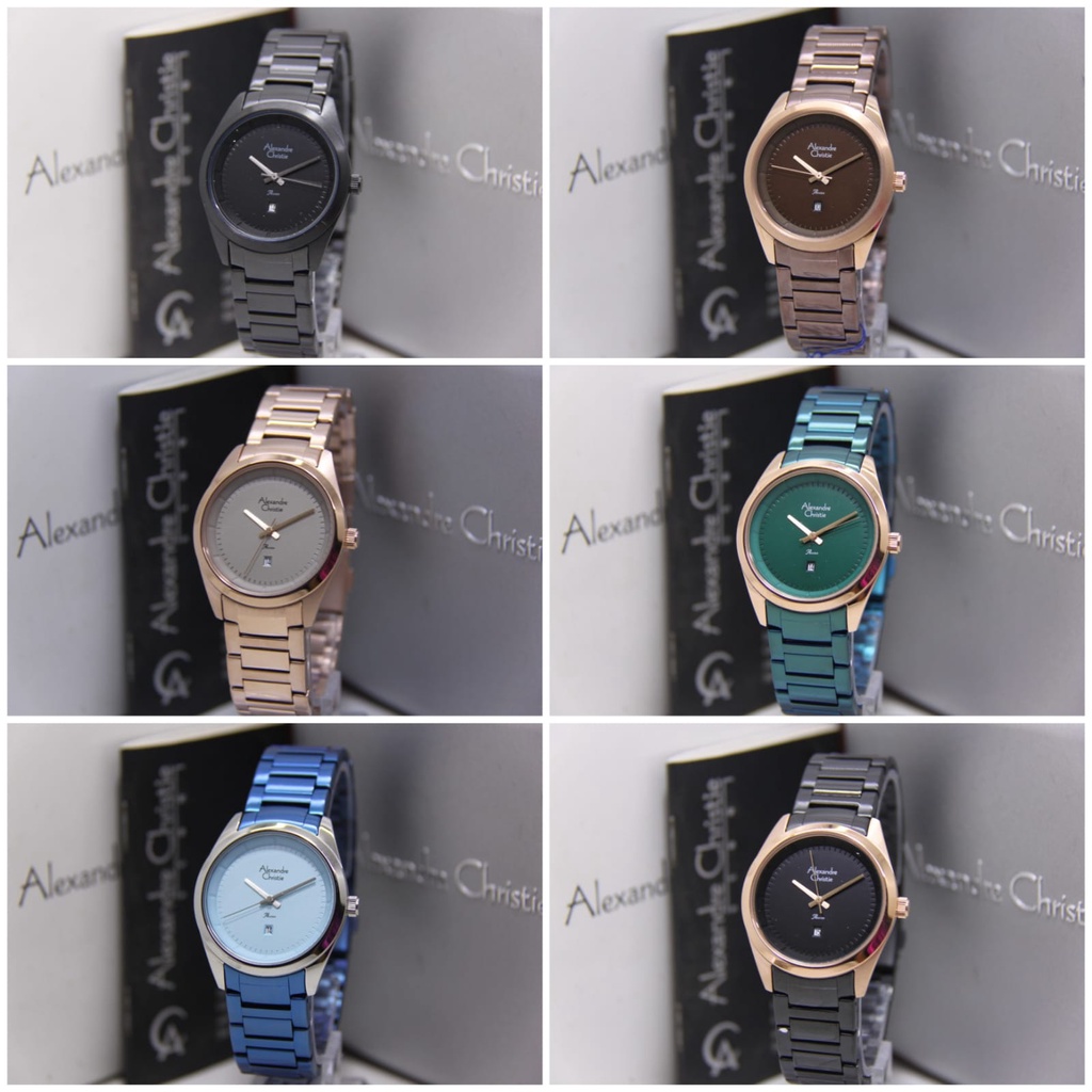 JAM TANGAN ALEXANDRE CHRISTIE AC 2952 WANITA ORIGINAL GARANSI