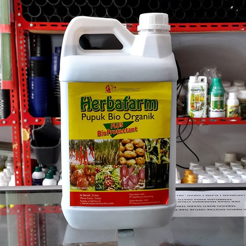 Herbafarm Pupuk Cair Bio Organik Fertilizer Sidomuncul Jerigen 5 Liter