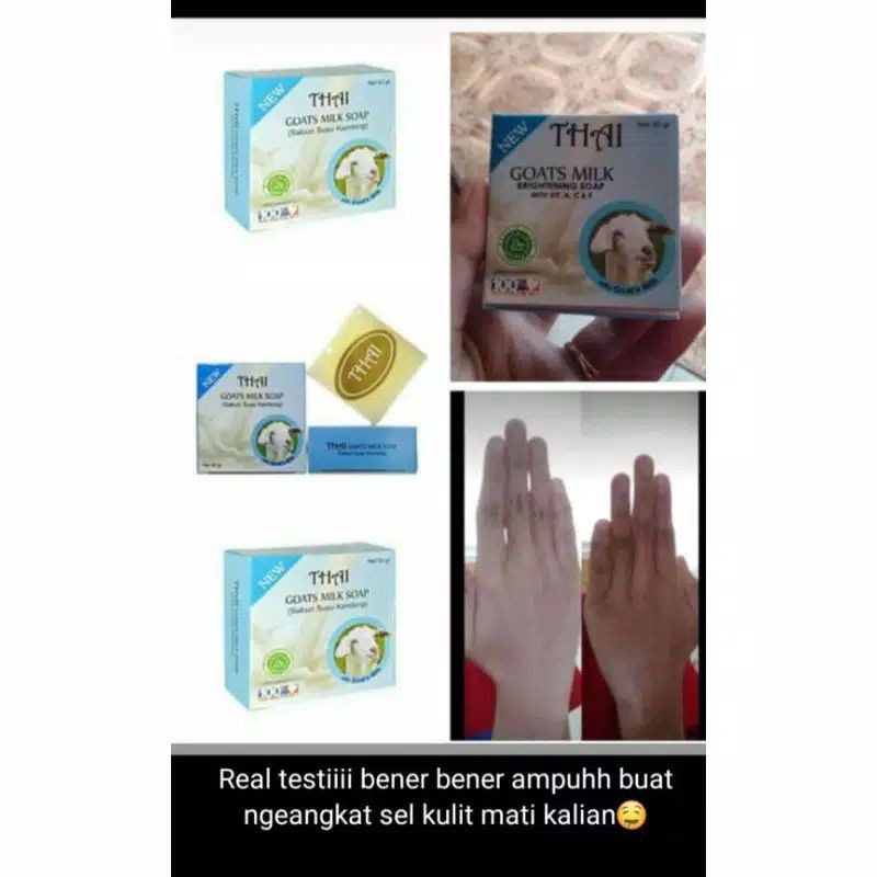 THAI GOATS MILK SOAP