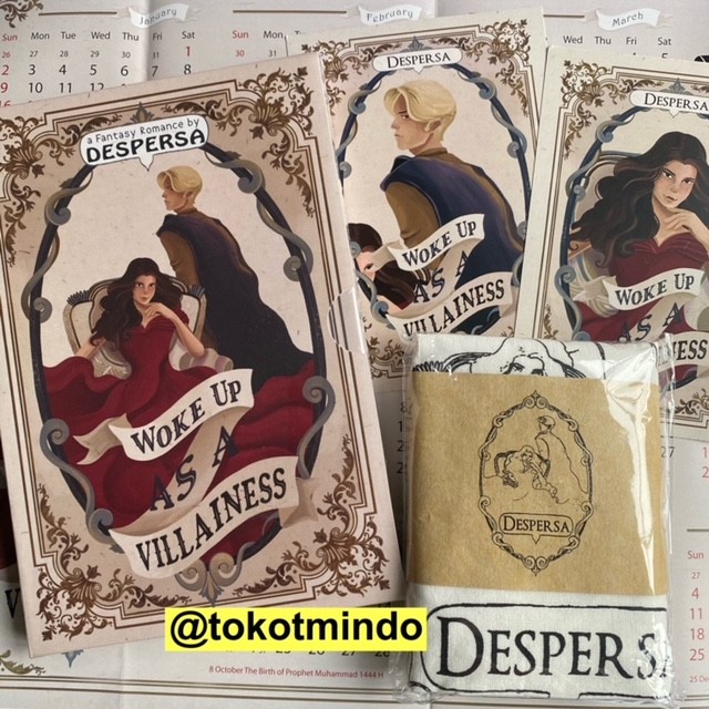 

FLASH SALE!!! NOVEL WOKE UP AS A VILLAINESS (DESPERSA) TERMURAH