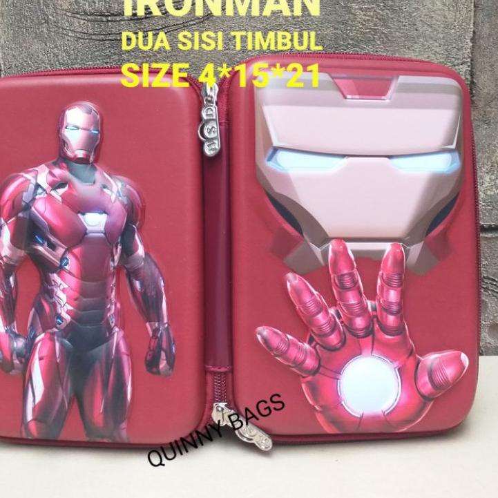 

Best - Pencilcase Hard3D SuperHero kotak pensil hardcase smiggle superhero Timbul 2 SISI