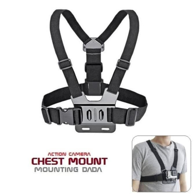 Populer] Body Chest Strap / Chest Mount / Strap Dada