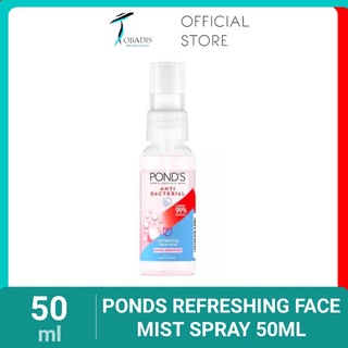 Jual ponds anti bacterial refreshing face mist spray 50ml | Shopee ...