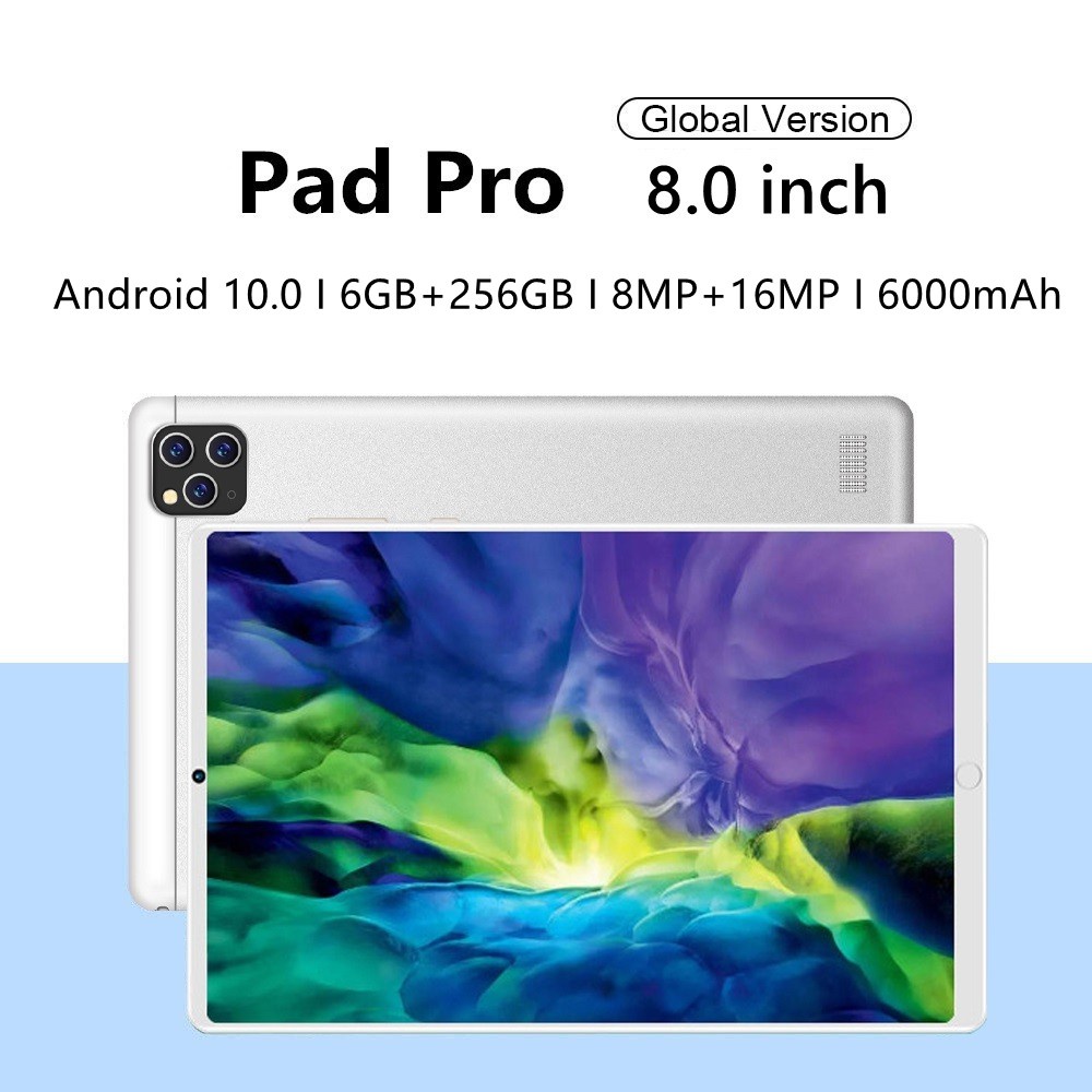 【Hot Sale】Asli Tablet Terbaru Pendidikan Online Android 10 Tablet PC Asli-Kuat-Panggilan-Dual-SIM-5G