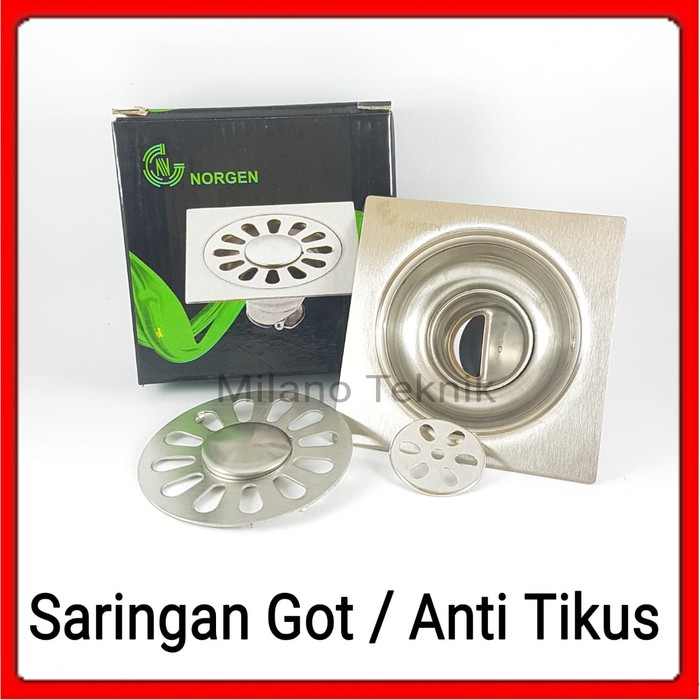 Saringan got/kamar mandi Floor Drain Anti Kecoa/Bau Stainless steel