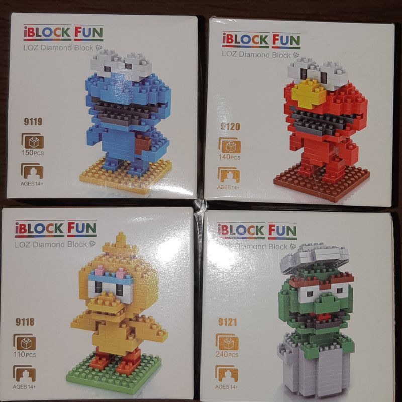 LOZ Nano blocks Sesame Street