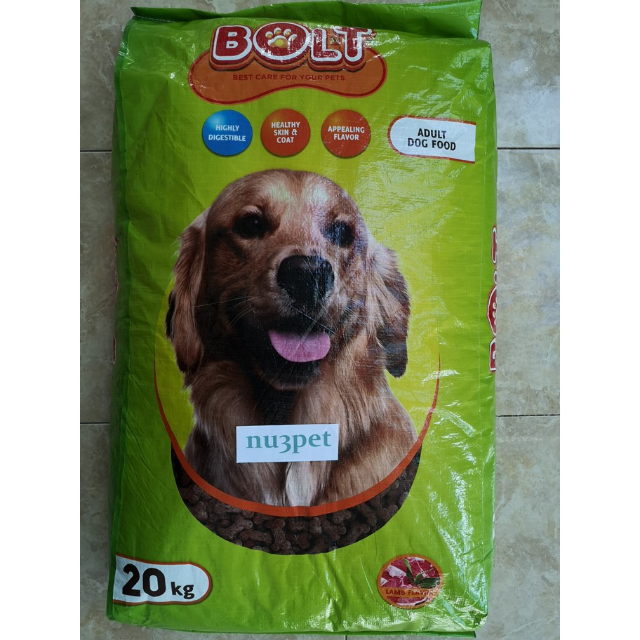 Jual Dog Food BOLT Adult LAMB 20Kg 20 Kg Shopee Indonesia
