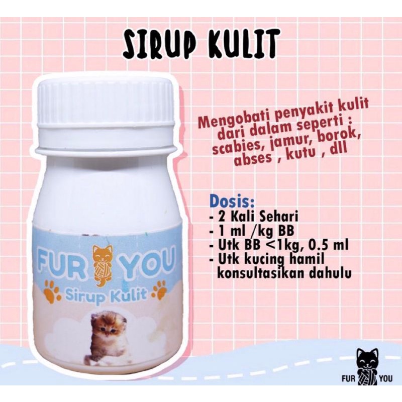obat sirup kulit kucing
