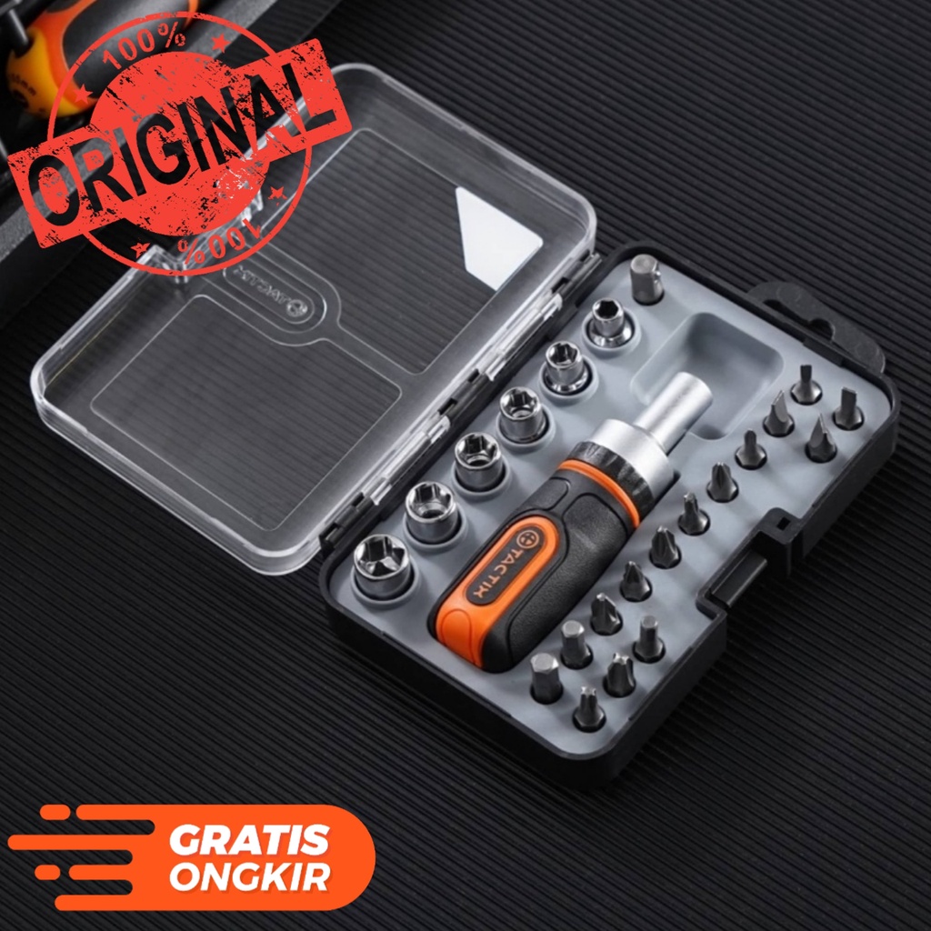 Tactix Set Kunci Sok 23 Pcs
