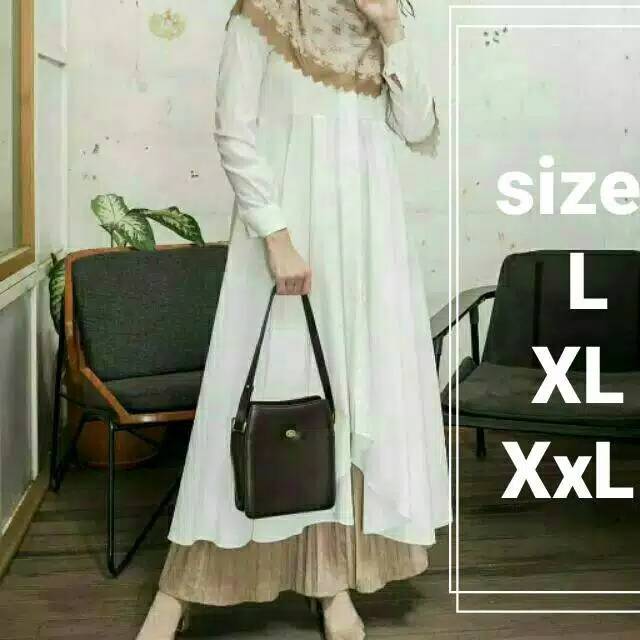 Baju Atasan Vimela Panjang Polos