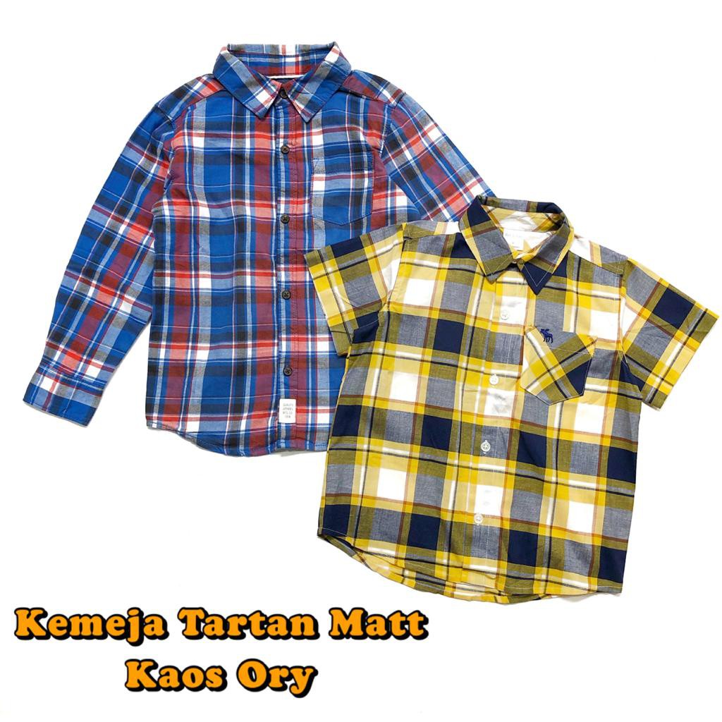 Kemeja anak cowok mix brand (Bee & bae, Carter's)