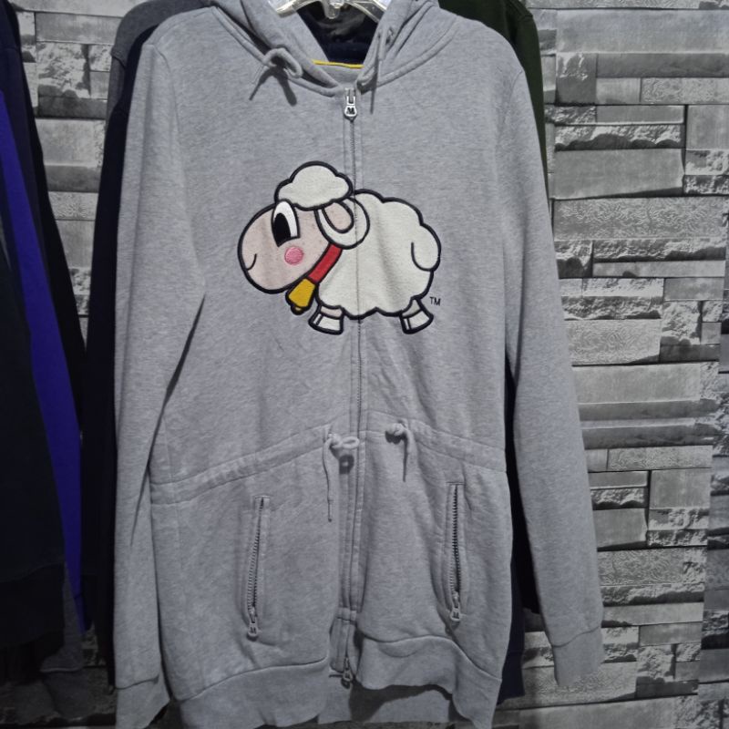 SWITTER ZIPPER HOODIE SECOND BRAND PANCOAT ORIGINAL