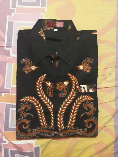 Peksi Kalasan Kemeja Batik Pria Full Furing Bahan Katun Primisima