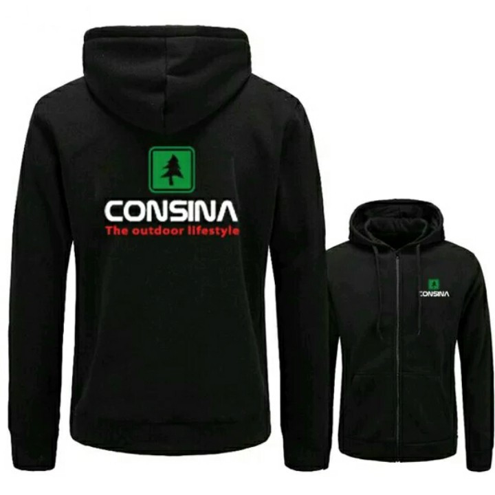 Jaket Sweater Kaos Hoodie Casual Pria Wanita CONSINA Size S M L XL XXL XXXL XXXXL