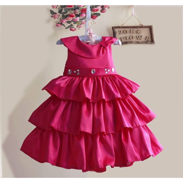 FASHION GIRL DRESS ANAK ZOE 14159-6 / BAJU PESTA ANAK