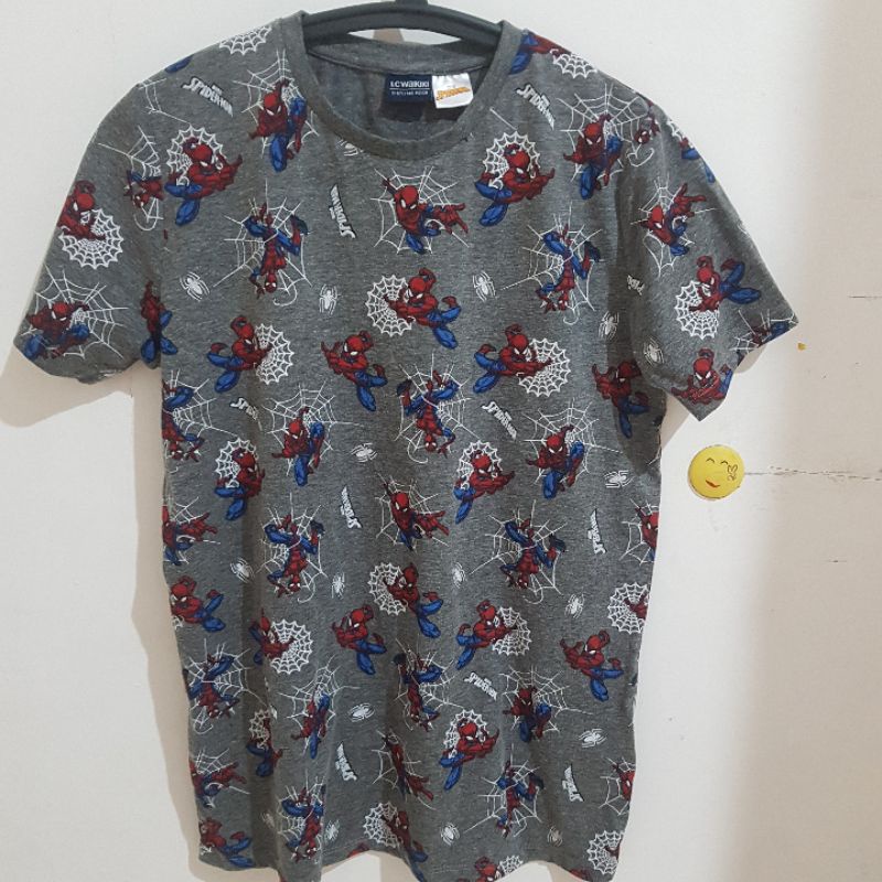 kaos anak cowok laki-laki LC waikiki  Spiderman preloved second murah