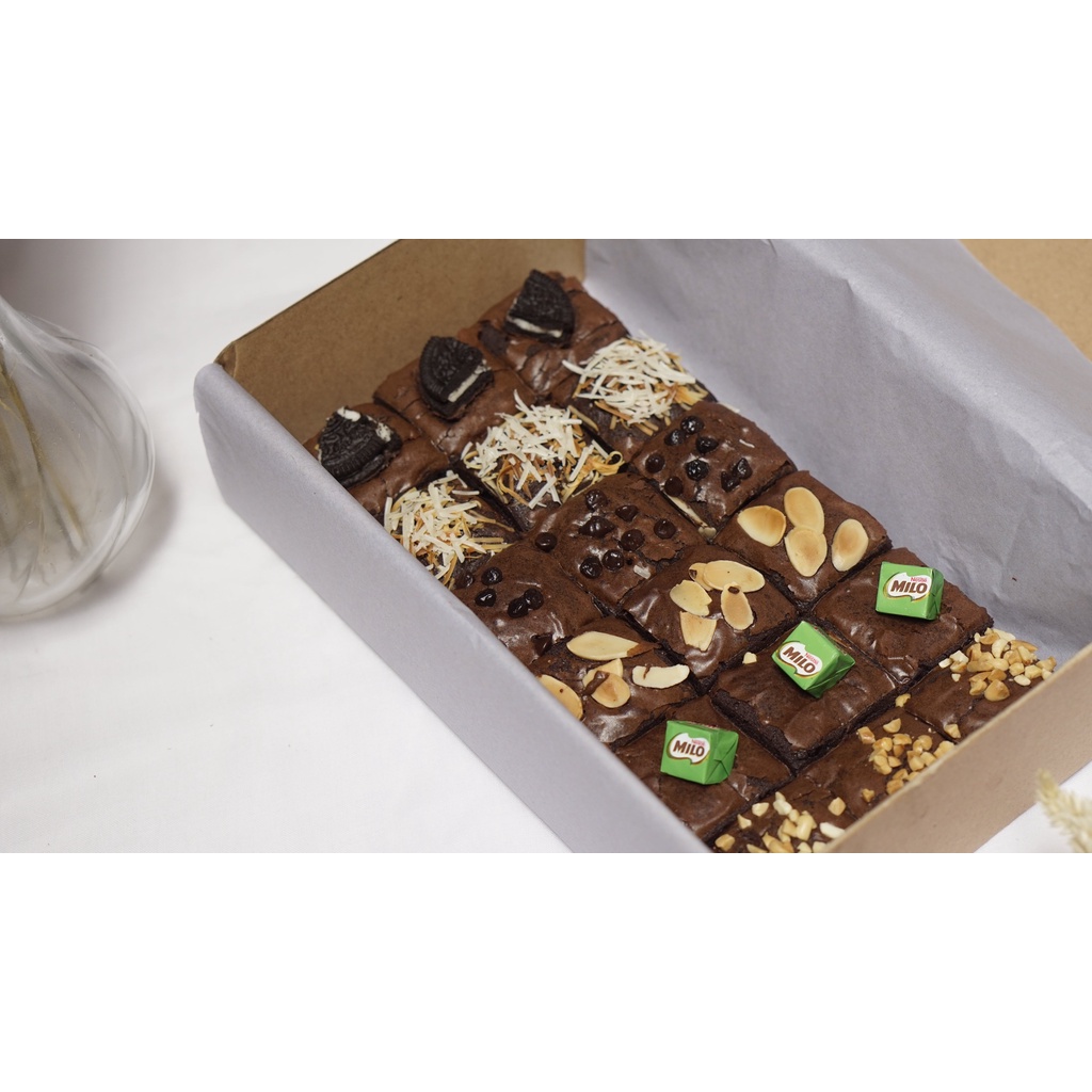 

Fudgy Brownies Panggang