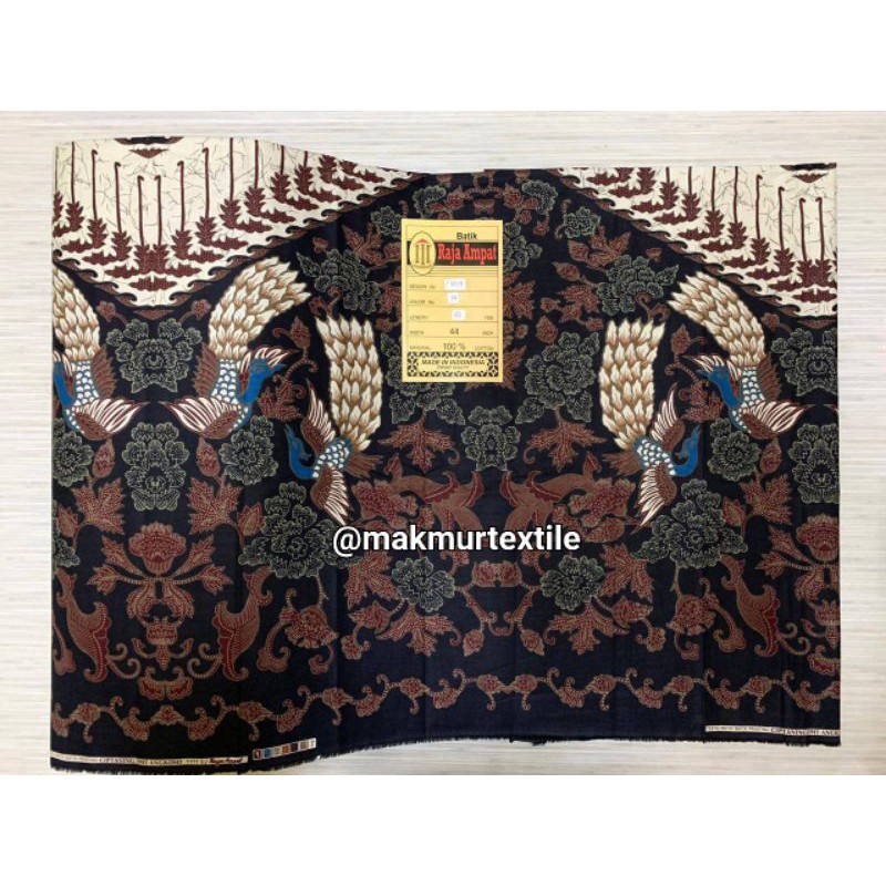 Kain Batik Katun Raja Ampat 7777 / Batik Raja Ampat / Batik Pola