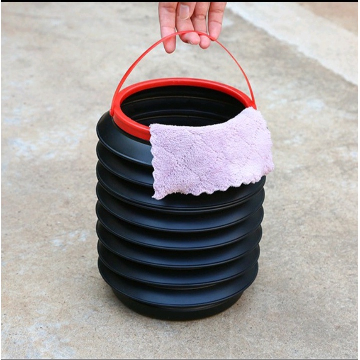 Tempat Sampah Mobil Lipat Car Trash Bin Storage Foldable Waterproof Tempat Sampah Mobil Lipat Portable Serbaguna - Tempat Sampah Luar Ruangan - Tempat Sampah Car Foldable Mobil Tong Sampah Multifungsi