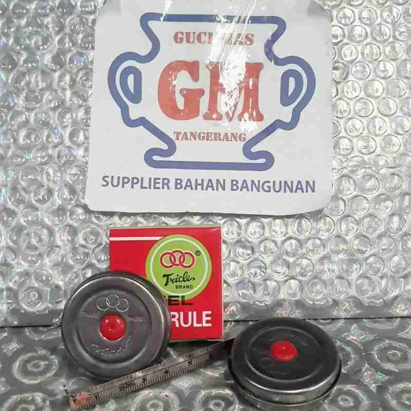 Meteran Jengkol / Meteran Bulat Besi 2M